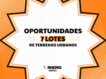 VENDA - 7 LOTES DE TERRENO URBANO - BELA VISTA I