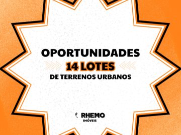 VENDA - 14 LOTES DE TERRENO URBANO - BELA VISTA I
